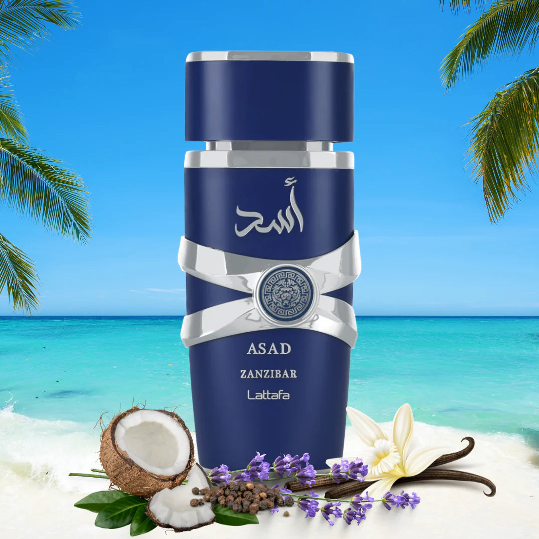 Asad Zanzibar EDP - 100ML (3.4oz) By Lattafa