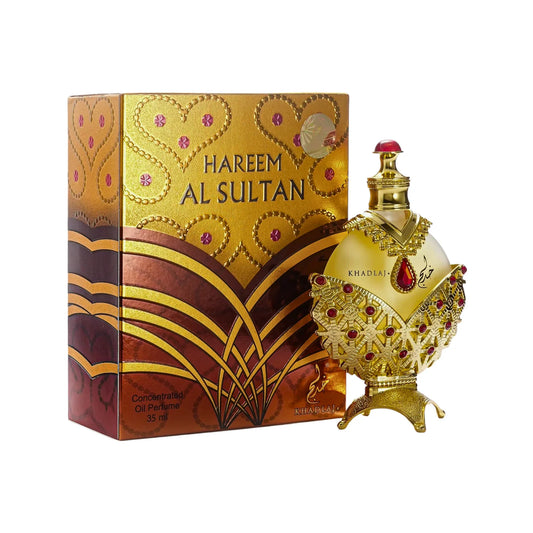 Hareem Al Sultan Gold CPO - With Free Gift Perfume EDP by Khadlaj 35 ml/1.1oz