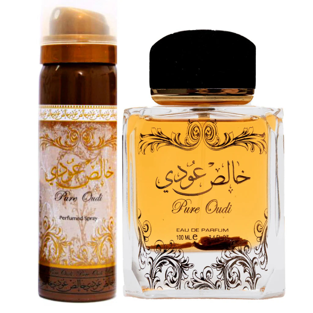 PURE OUDI EDP - 100ML (3.4OZ) W/ DEODRANT BY LATTAFA